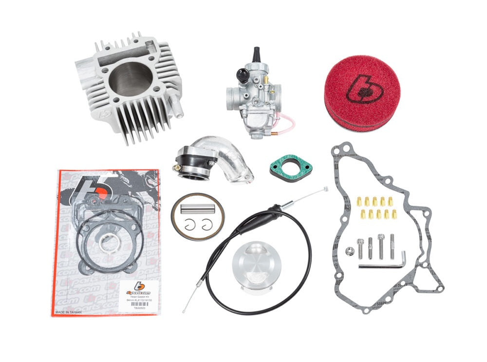 TB Parts 165cc Big Bore Kit w/VM26 - KLX110 w/ V1 or V2 Cylinder Head